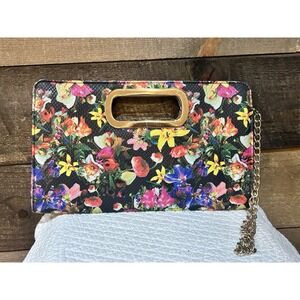 Call it‎ Spring Floral envelope clutch bag with Chain shoulder strap